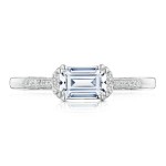 Tacori 2655EC65X45 Platinum Ladies Simply Tacori Engagement Ring