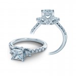 Verragio Three Stone Diamond Engagement Ring