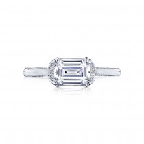 2654EC75X55 Platinum Simply Tacori Engagement Ring