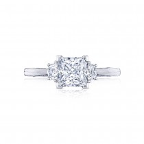 2658PR6 Platinum Simply Tacori Engagement Ring