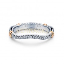 Verragio Parisian Collection 14k Gold Wedding Ring D-117W-GOLD 