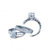 Verragio Milgrain Diamond Engagement Ring