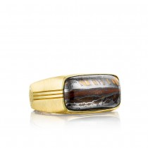 East-West Ring featuring Tiger Iron MR102Y39