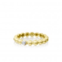 Petite Dew Droplets Ring in Yellow Gold