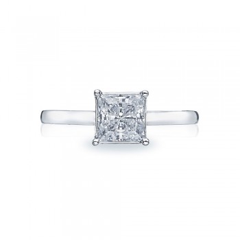 Simply Tacori Platinum Diamond Solitaire Engagement Ring 50PR6