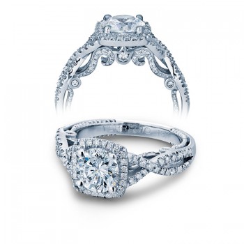 Verragio Twist Shank Diamond Engagement Ring