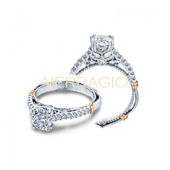 Verragio Parisian Collection Engagement Ring D-103S-GOLD 