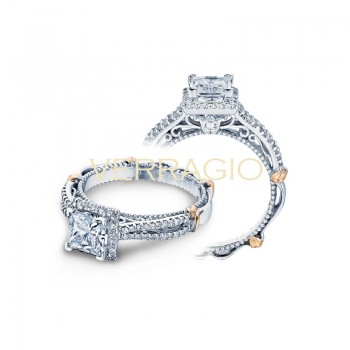 Verragio Parisian Collection Engagement Ring D-110P-GOLD 
