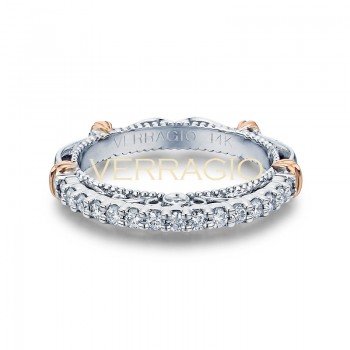 Verragio Parisian Collection 14k Gold Wedding Ring D-116W-GOLD 