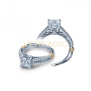 Verragio Split Shank Diamond Engagement Ring