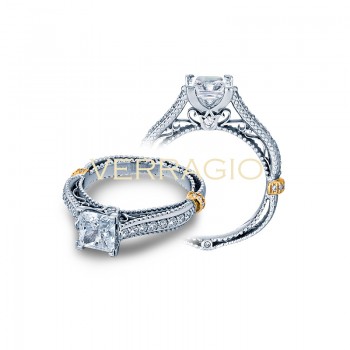 Verragio Graduated Pave Diamond Engagement Ring