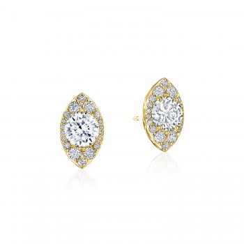 Marquise Bloom Diamond Earring