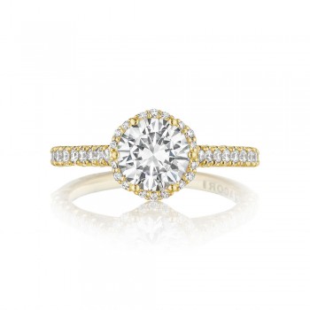 HT2547RD7Y 18 Karat Tacori Gold Engagement Ring