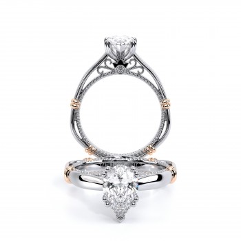 PARISIAN-120PEAR 14k White Gold Solitaire Engagement Ring